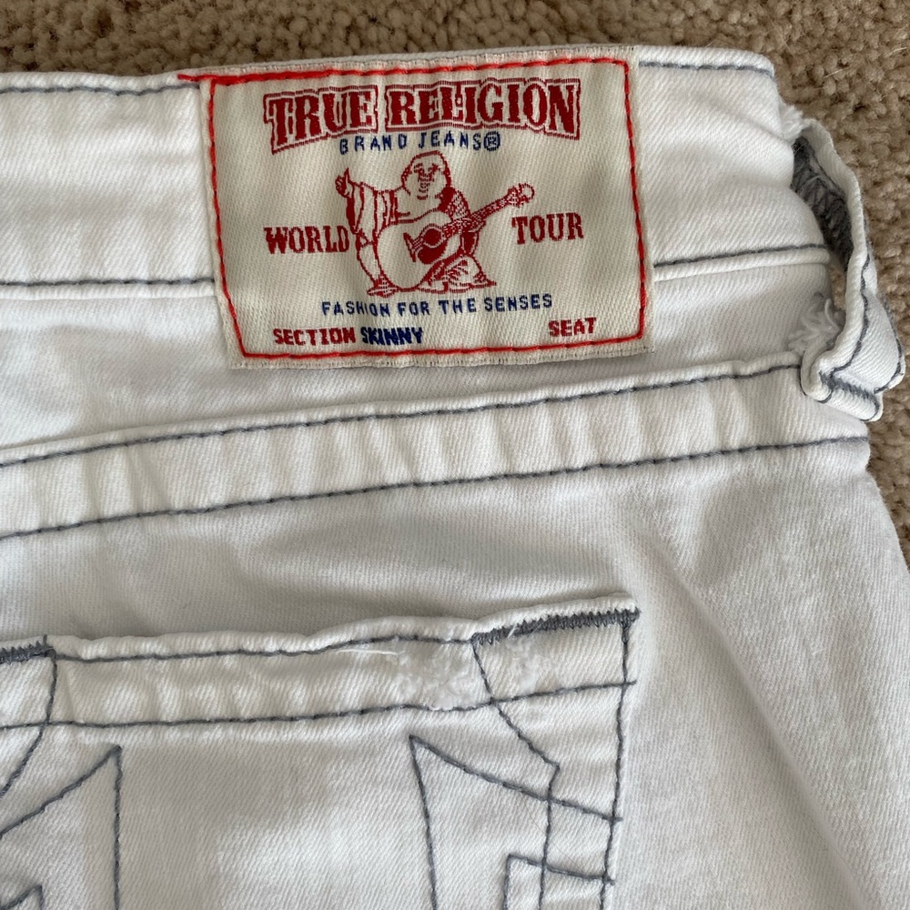 True Religion White Jeans - Picture 5 of 8